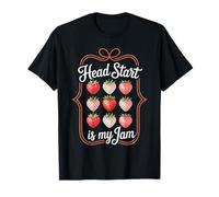 Head Start is My Jam Strawberry Teacher Pre-k Student Funny Camiseta