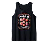 Head Start is My Jam Strawberry Teacher Pre-k Student Funny Camiseta sin Mangas