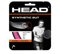 HEAD Synthetic gut - Cuerda de Tenis (1,25 mm, 17 g), Color Rosa