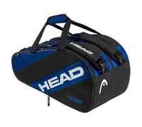 HEAD Team Padel Bag L Bolsa, Unisex, Azul y Negro, Large