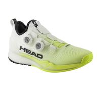 HEAD Tenis Endure Pro BOA para hombre, Blanco/Amarillo, 41.5 EU