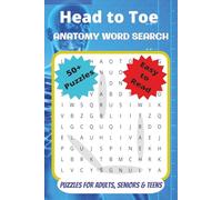 Head to Toe Anatomy Word Search: Human Anatomy Word Search Book