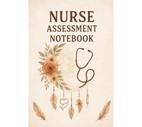 Head-to-Toe Assessment Notebook for Nurses SBAR Report Sheets | Clinical Notes | Perfect for RN, LPN, & Nursing Students - Boho Edition