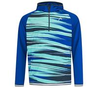 HEAD TOPSPIN Sudadera con Capucha, Hombre, Azul Real, S
