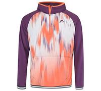 HEAD TOPSPIN Sudadera con Capucha, Hombre, Flamingo, S