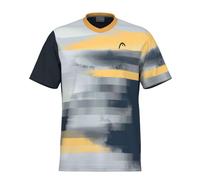 HEAD Topspin T-Shirt Camiseta, Azul, 128 para Niños