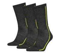 Head Unisex Calcetines - 3er Paquete, de Deporte, Insertos Malla, Monocromo