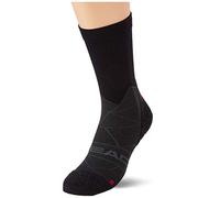 Head UNISEX HIKING SOCK 1P - C: black/red_ T: 35/38