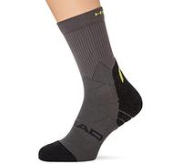 Head Crew Sock, Amarillo (Fluor Yellow), L Unisex Adulto