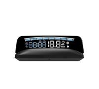 Head Up Display HUD Head Up Display Proyector de Velocidad Temperatura del Agua RPM KM/H Voltaje Accesorios for el Coche(Blue)