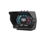 Head Up Display Pantalla de visualización Frontal HUD for automóvil Panel Instrumentos Multifuncional Grado Carrera Sistema Alarma con medidor Pendiente GPS(A450 OBD MEMS GPS)