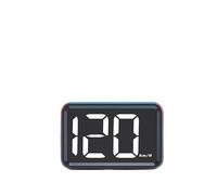 Head Up Display Pantalla de visualización Frontal HUD for automóvil Velocímetro for 3,2 Pulgadas for Accesorios for el Interior del(Red)