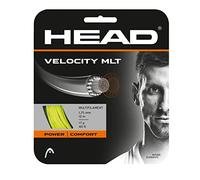 HEAD Set Velocity MLT-Juego de Cuerdas para Raquetas (16), Color Negro, Unisex Adulto, Amarillo, 17