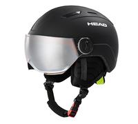 HEAD Visor Mojo Casco de esquí, Juventud Unisex, Negro, XX-Small