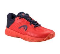 HEAD Youth Revolt Pro 4.5 Clay Junior - Zapatillas de Tenis Unisex, Color Rojo y Azul Oscuro, Talla 33,5