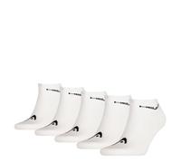 Head Zapatillas Unisex Calcetines, 5er Paquete - Calcetines Cortos, Monocromo