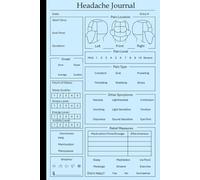 Headache Log Book: Simple Migraine Tracker to Record Pain and Identify Triggers