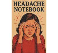 Headache Notebook: Symptom Logbook to Track Migraine Pain, Triggers, Relief Methods, Medications, and Daily Weather - 6x9 Health Journal with 60 Pages