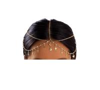 Headband Hair Jewelry Women Metal Head Chain Headpiece Headdress Wedding Hair Accessories para ocasiones especiales y festivales(Color 1)