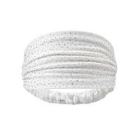 Headband Hair Woman Rhinestones Elegant Solid Color Cotton Elastic(Color 9)