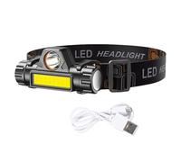 Headband Lights For Forehead - Illuminate Outdoor Adventures Clearly, Adjustable Rechargeable LED Design, Super Bright LED + Magnetic Base, Lightweight Build, For Hiking, Camping & Night Act