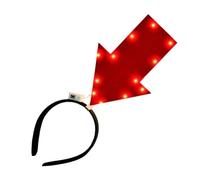 Headband with Light Up - Fun Party Decoration Accessories, Eye Catching Playful Headwear for Men Women, Holiday Carnival Cosplay Photoshoot