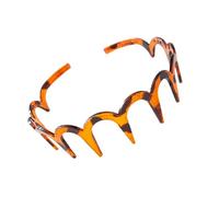 Headbands For Girls,Z-Shaped Headband & Hairband | No Slip Shark Tooth Hair Hoop Hairband Washing Face Accessories, Wavy Comb Headband Headbands For Men Girls