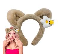 Headbands For Women, Headbands, Fashion Bear Ears Hairband Accessories For Face proporciona skin-friendly protectioProtection Daily Styling Women Girls Yoga Pilates Workouts Running Hiking Party