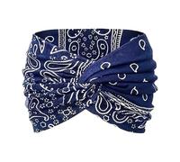 Headbands Women Boho, Wide Knotted Hairbands Stylish Design, Non-Slip Sports Hairband, Versatile Use for Yoga, Running, Cycling, Outdoor, Events, Weddings, Music Festivals