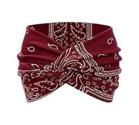 Headbands Women Boho, Wide Knotted Hairbands Stylish Design, Non-Slip Sports Hairband, Versatile Use for Yoga, Running, Cycling, Outdoor, Events, Weddings, Music Festivals