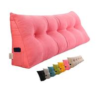 Headboard Reading Pillows Comfort Lumbar Pillow Backrest, Triangular Headboard Wedge Pillow For Sitting Up In Daybed Rest Bolster Pillow Large Cushion For Bedroom Sofa Tatami (180 cm/71 pulgadas)