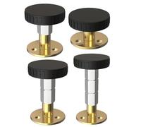 Headboard Stoppers For Wall - Adjustable Bed Frame Stabilizer Screws, Anti Vibration Furniture Support Kit, Wall Safe Headboard Anti Movement Tool For Quiet Sleep | Elderly Kids College