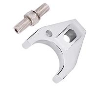 Headerbs Abrazadera del Distribuidor para V8 V6 Billet Aluminio Cromo | Mantenga Presionado para Encendido HEI, Sistemas Electrónicos de Tapa, Puntos Originales, Motores V8 y V6, Perno Incluido