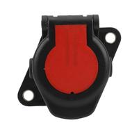 Headerbs Adaptador de Remolque de 24V, Enchufe para Remolque, Adaptador de Conector de Remolque de 24V y 15 Pines, Enchufe Europeo, Rendimiento Estable para Caravana, Barco, RV