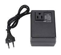 Headerbs Convertidor de Adaptador de Enchufe de Alimentación de 300W, Adaptador de Enchufe de Material Plástico Negro con Combo de 50Hz/60Hz para Viajes Al Extranjero para Secador de Pelo