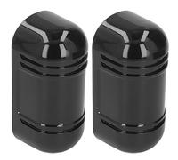 Headerbs Detector de Haz de Seguridad, Sensor de Alarma de Intrusión Exterior para Protección Perimetral, Villa, Fábrica, Zona Residencial, Escuela (100 m/328,1 pies)