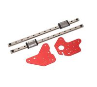 Headerbs Guía de Riel de Deslizamiento Lineal del Eje Z Doble, Bloque Deslizante Lineal de Acero, Precisión Mejorada del Eje Z y Acabado de Superficie para los Usuarios de Ender-3 y Ender-3Pro