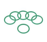 Headerbs Juego de Juntas de Goma para Compresor de Aire Acondicionado, HNBR AC O Ring Kit 270 Piezas 18 Tamaños Morado, Kit de Sello de Aire Acondicionado para Reparación de Automóviles, Servicio de