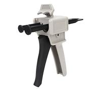 Headerbs Pistola de Pegamento AB, Herramienta Aplicadora de Adhesivo de 50ML, Relación de Mezcla 1:1 y 2:1, Material Plástico para un Fácil Funcionamiento, Uso Suave