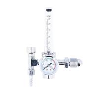 Headerbs Regulador de Gas Argón de Cobre, 0-25 L,Min, Conexión G5,8 | Construcción de Cobre, Medidor de Presión de Puntero, Soldadura, Reductor de Presión, Compatibilidad con CO2, Salida 12x1