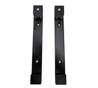 Headerbs Soporte de Riel para Sierra, 2 Piezas Organizador de Guía ABS | Soporte de montaje en pared de 8,7x1,2 pulgadas, peso ligero de 101g, instalación con tornillos, para tareas de corte en