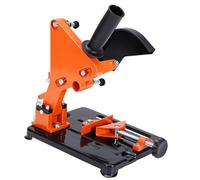 Headerbs Soporte para Amoladora Angular, Aleación de Aluminio, Abrazadera Ajustable de 0 a 45 Grados para Amoladoras Angulares 115-125, Ideal para Corte de Precisión de Metal y Madera