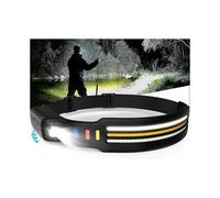 Headlamp Rechargeable, 9000 Lumen Super Bright Led Headlamp Flashlight 260 Wide Beam Head Lamp with Motion Sensor & 10 Light Modes, Powerful Waterproo