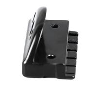 Headless Guitarras String Lock, ergonómico buena entonación 6 cuerdas sin cabeza Guitarras Contratuerca moderna con 2 tornillos para el ejercicio para músicos (BLACK)