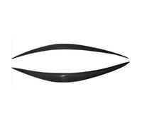 Headlight Eyelid Covers 1 par de párpados, tapacubos, embellecedores de faros delanteros de fibra de carbono auténtica, aptos para Infiniti FX35, FX37, QX70, FX50 (2009)