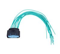 Headlight High Low Beam Wiring Harness Connector Pigtail Plug, Part 1719105-2 Weather Proof Replacement Connector for Focus Car 2013 to 2018