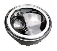 Headlight Motocicleta Faro Delantero LED Halo Angel Eyes De 5-3/4" para Sportster 1200 883 para Street 500 750 1 Unidad 5,75 Pulgadas Motocicleta Faro Motocicleta