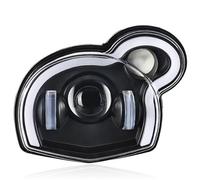 Headlight Motocicleta para BMW G650GS para Sertao R13 2011-2017 Lámpara De Ojo De Diablo DRL De Haz Alto Bajo Luz LED para Faro Motocicleta Faro Motocicleta(Yellow Devil Eye)