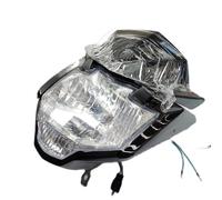 Headlight Motocicleta para FZ 2,0 FZ-S FI 2,0 FZ-FI-V2.0 FZN 150 Conjunto De Faro Delantero Motocicleta Accesorios Motocicleta Conjunto Faro Motocicleta Faro Delantero(Bright Black)
