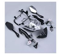 Headlight Motocicleta para FZ1 N FZ1N FZ-1 2006-2015 2007 2008 2009 2010 2011 Juego De Faros Luz De Giro Espejo Soporte Instrumento Faro Motocicleta(E)